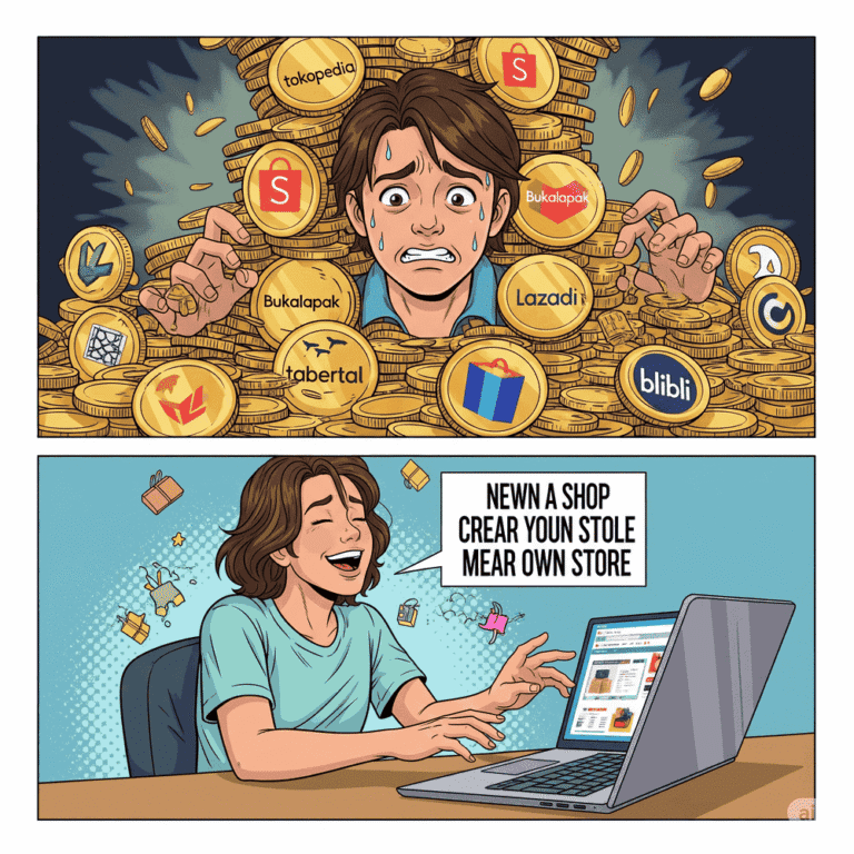 Website toko online sendiri