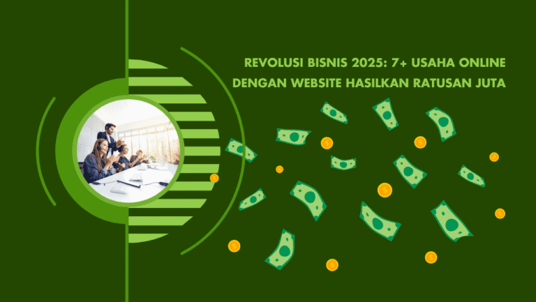 usaha online dengan website