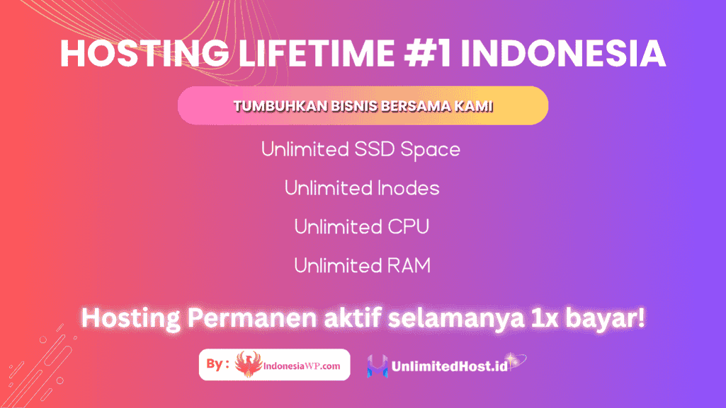 unlimited lifetime hosting