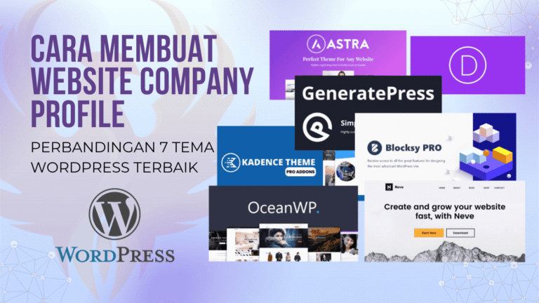 Cara Membuat Website Company Profile