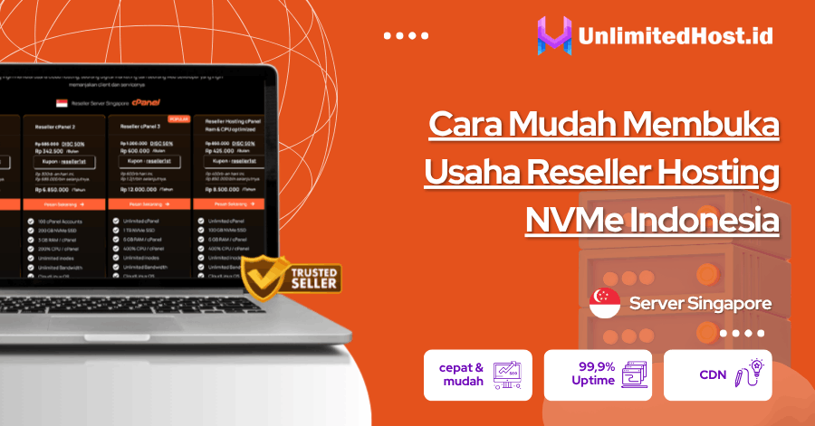 Reseller Hosting NVMe Indonesia